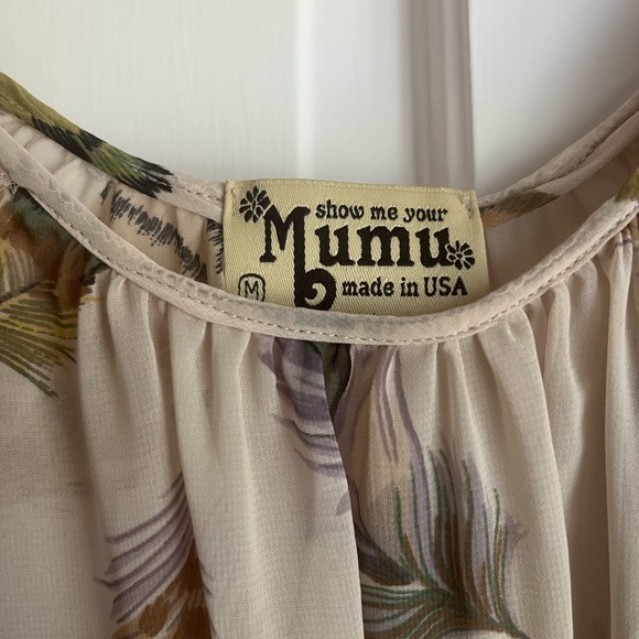 Show Me Your MuMu sheer blouse size M - Picture 4 of 4